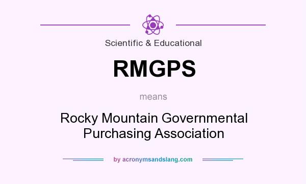 What does RMGPS mean? It stands for Rocky Mountain Governmental Purchasing Association
