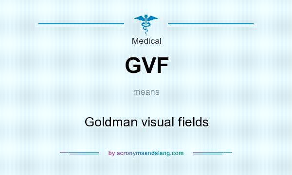 What does GVF mean? It stands for Goldman visual fields