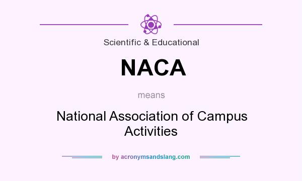 What does NACA mean? It stands for National Association of Campus Activities