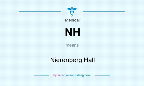 What does NH mean? It stands for Nierenberg Hall