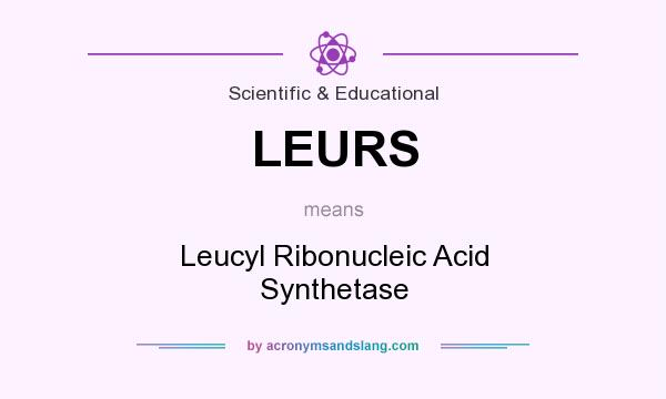 What does LEURS mean? It stands for Leucyl Ribonucleic Acid Synthetase