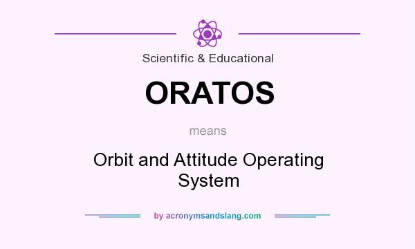 What does ORATOS mean? It stands for Orbit and Attitude Operating System