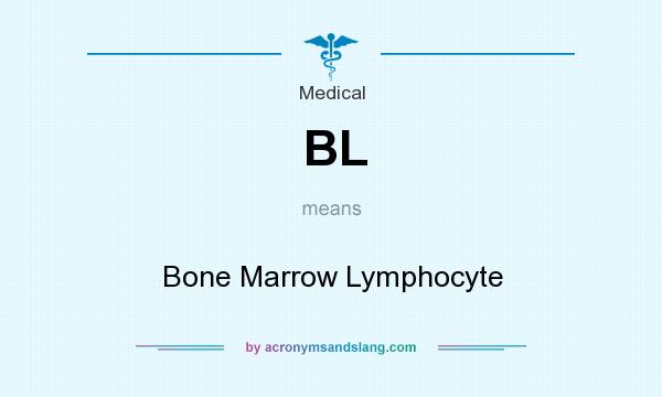 What does BL mean? It stands for Bone Marrow Lymphocyte