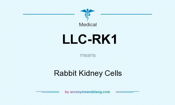 What does LLC-RK1 mean? It stands for Rabbit Kidney Cells