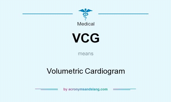 What does VCG mean? It stands for Volumetric Cardiogram