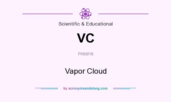 What does VC mean? It stands for Vapor Cloud