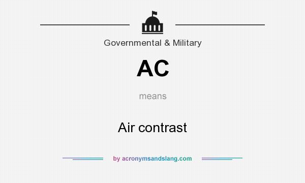 What does AC mean? It stands for Air contrast