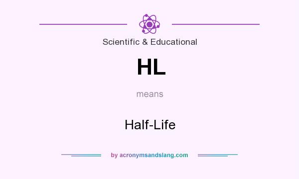 What does HL mean? It stands for Half-Life