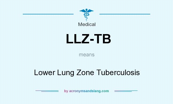 What does LLZ-TB mean? It stands for Lower Lung Zone Tuberculosis
