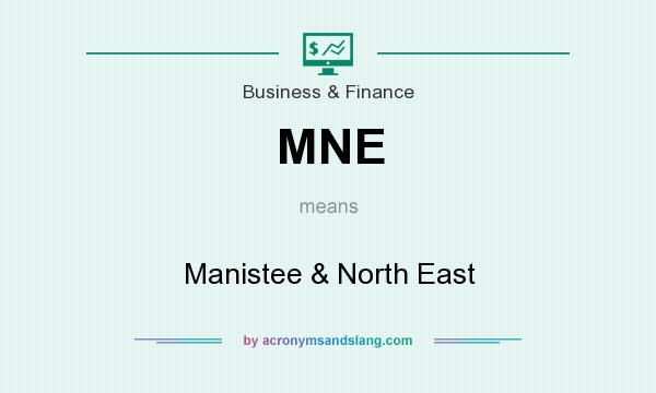 What does MNE mean? It stands for Manistee & North East