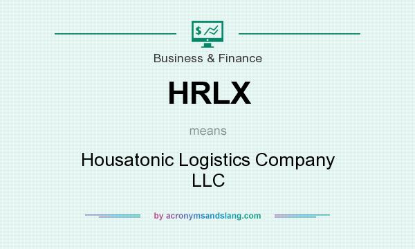 What does HRLX mean? It stands for Housatonic Logistics Company LLC