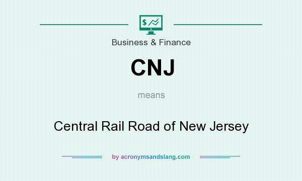 What does CNJ mean? It stands for Central Rail Road of New Jersey