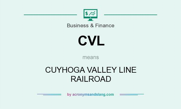 What does CVL mean? It stands for CUYHOGA VALLEY LINE RAILROAD