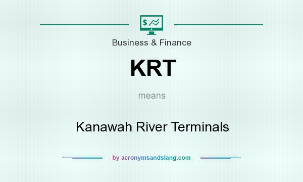 What does KRT mean? It stands for Kanawah River Terminals