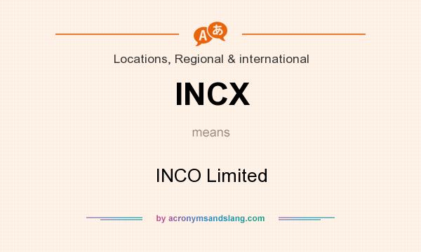 What does INCX mean? It stands for INCO Limited