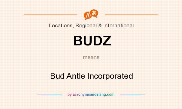 What does BUDZ mean? It stands for Bud Antle Incorporated