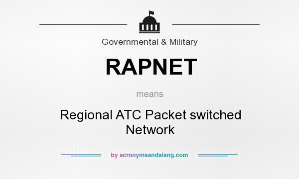 What does RAPNET mean? It stands for Regional ATC Packet switched Network