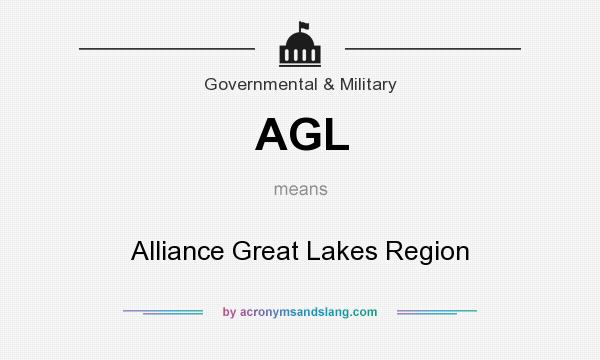 What does AGL mean? It stands for Alliance Great Lakes Region