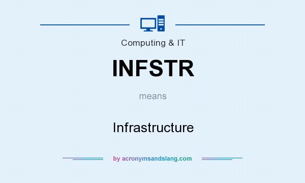 What does INFSTR mean? It stands for Infrastructure
