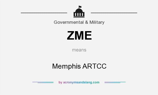 What does ZME mean? It stands for Memphis ARTCC