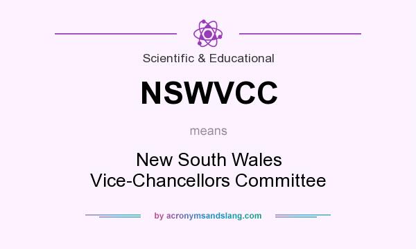 What does NSWVCC mean? It stands for New South Wales Vice-Chancellors Committee