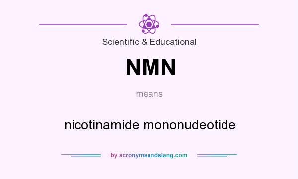 What does NMN mean? It stands for nicotinamide mononudeotide