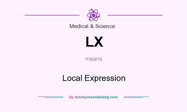 What does LX mean? It stands for Local Expression