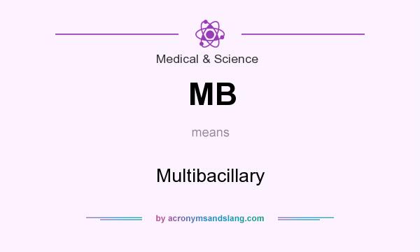 What does MB mean? It stands for Multibacillary