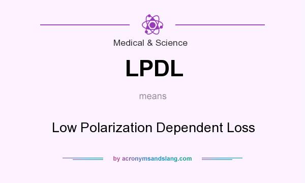 What does LPDL mean? It stands for Low Polarization Dependent Loss