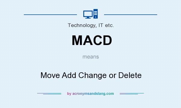 What does MACD mean? It stands for Move Add Change or Delete