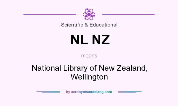 What does NL NZ mean? It stands for National Library of New Zealand, Wellington