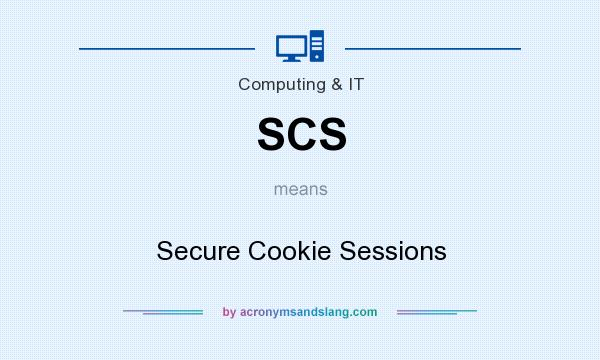 What does SCS mean? It stands for Secure Cookie Sessions