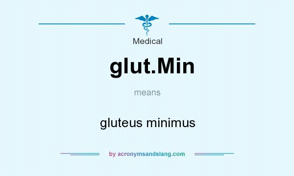 What does glut.Min mean? It stands for gluteus minimus