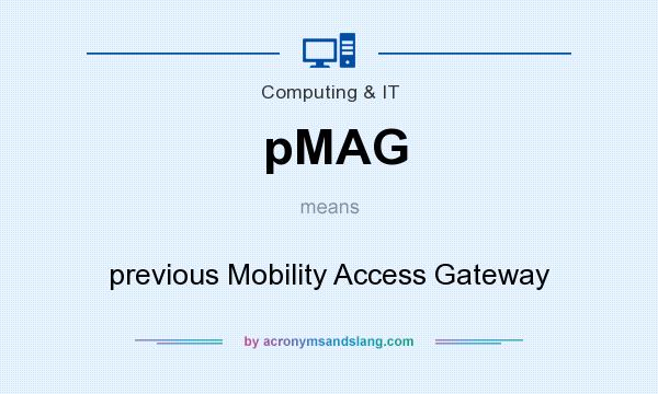 What does pMAG mean? It stands for previous Mobility Access Gateway