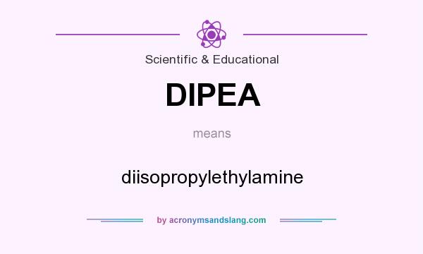 What does DIPEA mean? It stands for diisopropylethylamine