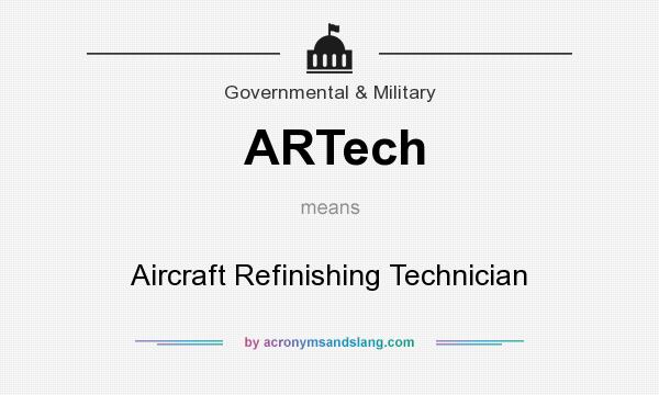 What does ARTech mean? It stands for Aircraft Refinishing Technician