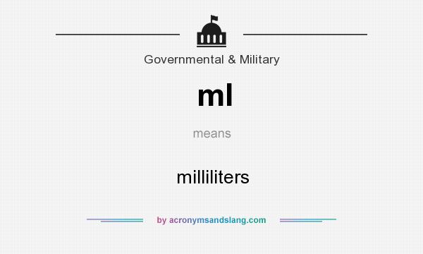 - "milliliters" AcronymsAndSlang.com