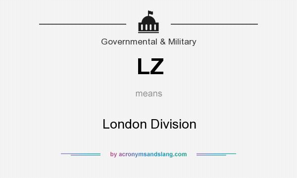 What does LZ mean? It stands for London Division