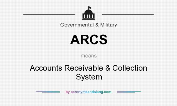What does ARCS mean? It stands for Accounts Receivable & Collection System
