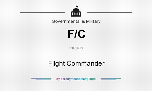What does F/C mean? It stands for Flight Commander
