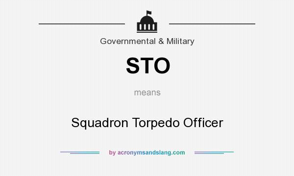 What does STO mean? It stands for Squadron Torpedo Officer