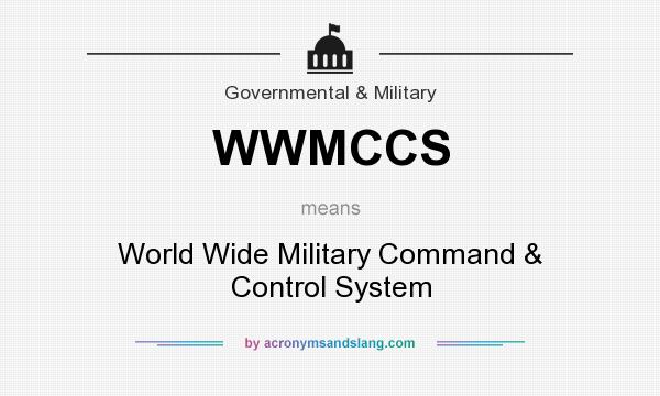 What does WWMCCS mean? It stands for World Wide Military Command & Control System