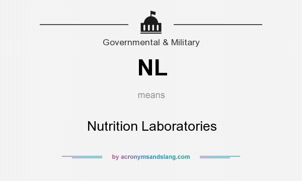 What does NL mean? It stands for Nutrition Laboratories