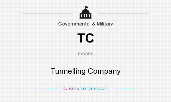 What does TC mean? It stands for Tunnelling Company