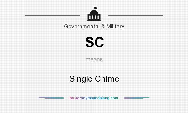 What does SC mean? It stands for Single Chime