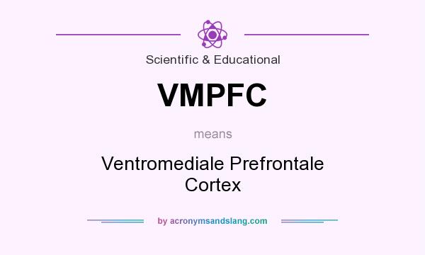 What does VMPFC mean? It stands for Ventromediale Prefrontale Cortex