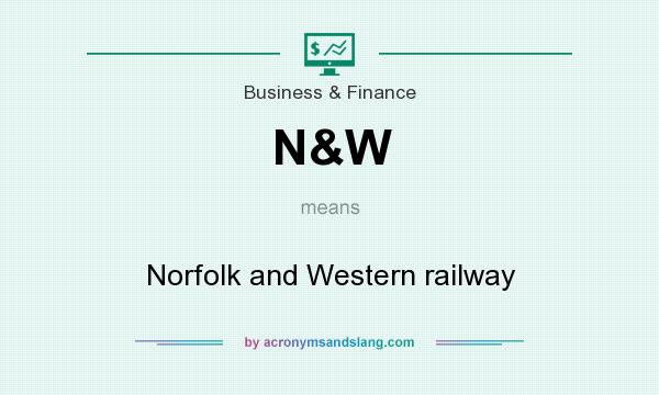 What does N&W mean? It stands for Norfolk and Western railway