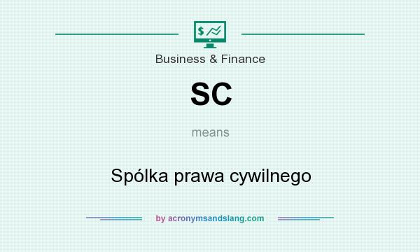 What does SC mean? It stands for Spólka prawa cywilnego