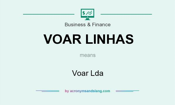 What does VOAR LINHAS mean? It stands for Voar Lda
