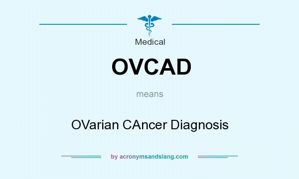 What does OVCAD mean? It stands for OVarian CAncer Diagnosis